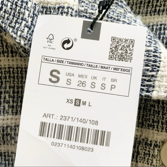 Zara Sweatshirt Small New - Picture 6 of 12